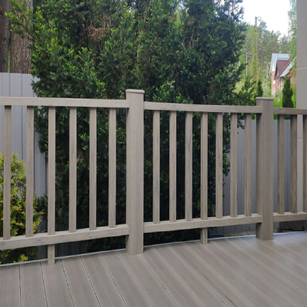 Ограждения из ДПК