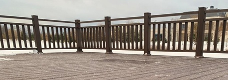 Ограждения из ДПК