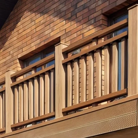 Ограждение из ДПК Outdoor "Классик плюс" 3D STORM дуб