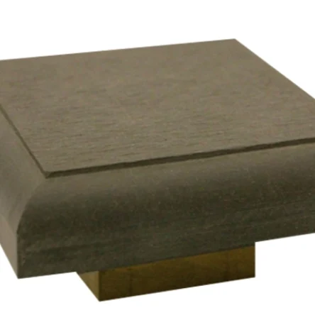 Крышка для столба ДПК Outdoor, коричневая