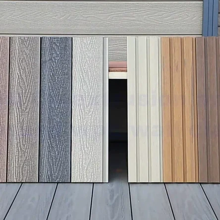 Фасады из ДПК